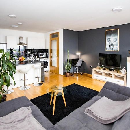 Hermes Apartment & 2 Free Garage Secured Parkings 류블랴나 외부 사진